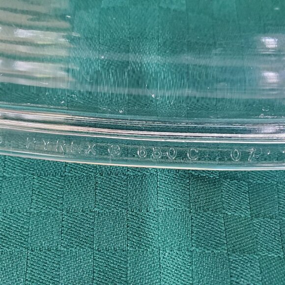 PYREX 10" Square Replacement Cover Lid Casserole Hotdish Clear Glass 680C-07 - Picture 2 of 5